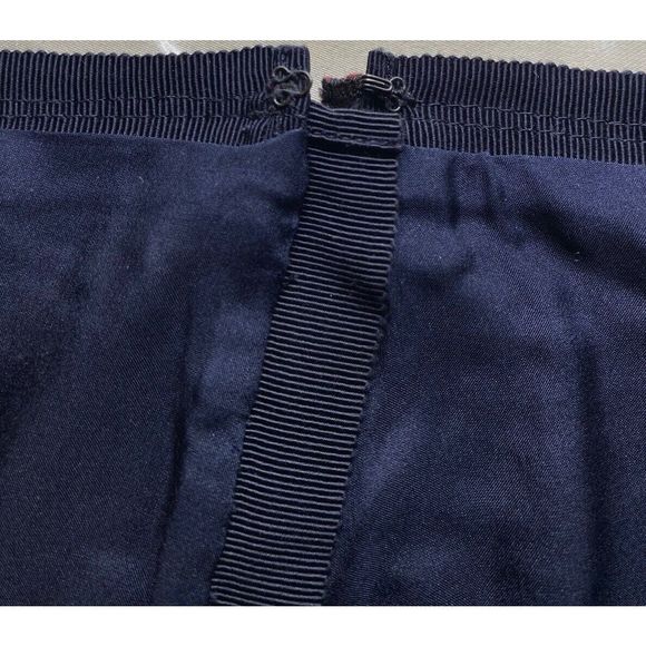 Marc Jacobs Runway Wool Floral Applique A-Line Wool Skirt 2 Red - Picture 6 of 16